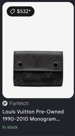 Louis Vuitton Monogram Eclipse Tri-Fold Wallet