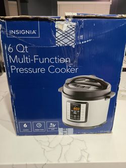 Insignia pressure cooker