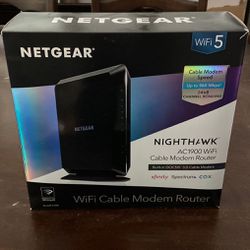 Net gear Nighthawk Cable Modem Router 