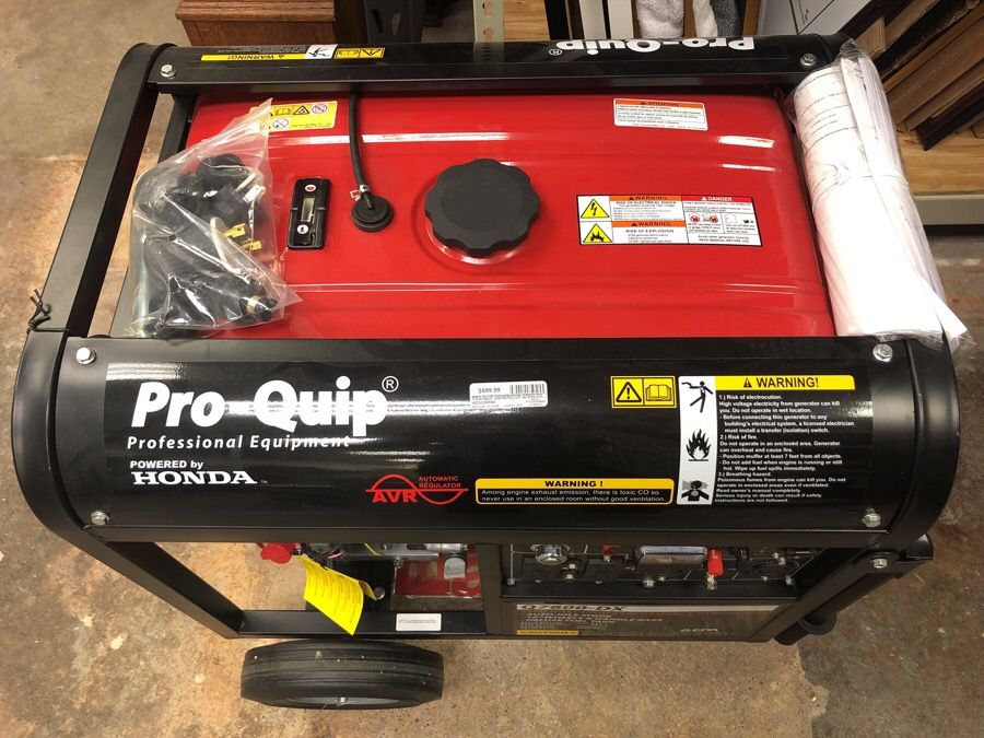 Pro-Quip Q7600-DX 7600 Watt Generator