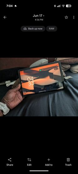 Google Tablet and Charging Dock Hazel