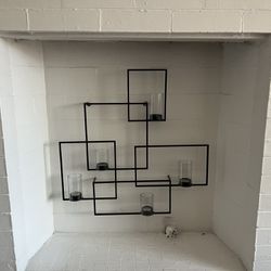 Fireplace or Wall Candle Holder