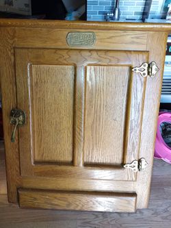 Antique Nightstand ICE Box