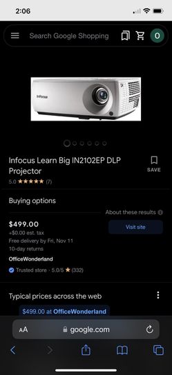 Infocus Projector