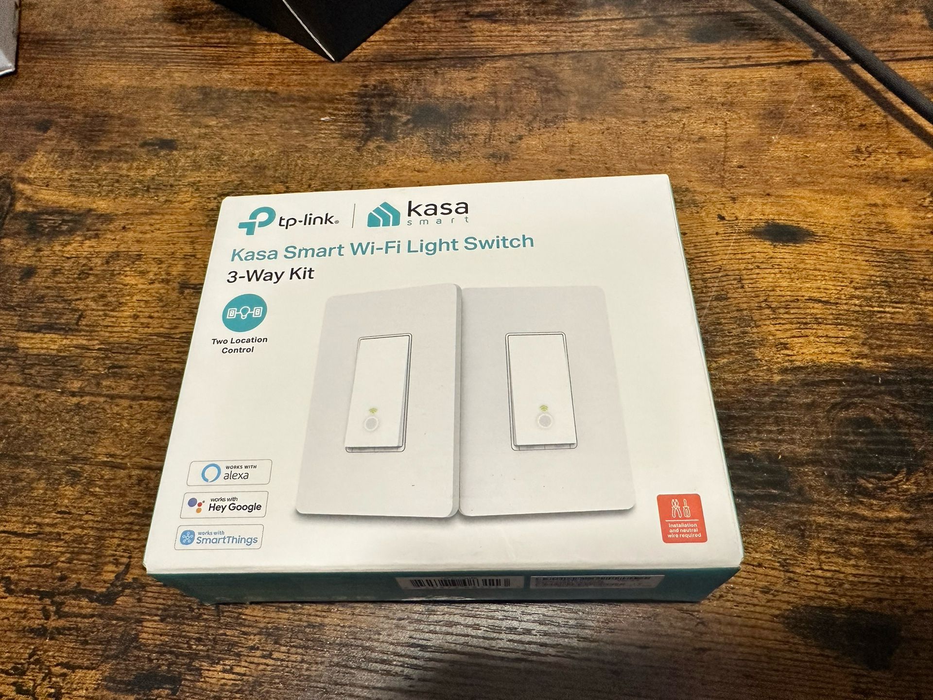 Kasa Matter Smart Dimmer Switch 3 Way Kit  light switch