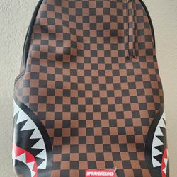 Sprayground Sip Side Shark Backpack