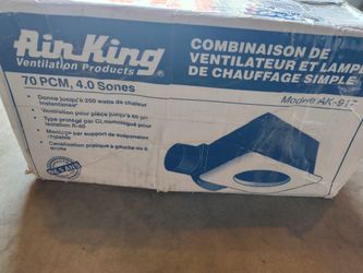 Ain King Ventilation Products Bathroom Fan