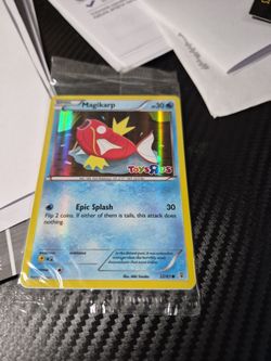Toys r us promo magikarp holo sealed