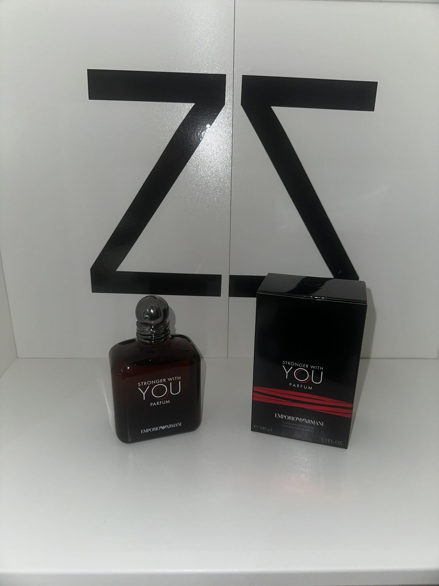 Armani, Stronger With You Parfum, Brown/ Red, 100mL