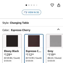 baby changing table 