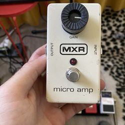 MXR Micro Amp M133