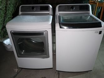 LG washer and dryer