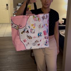 Hello Kitty Sanrio Love Potion Large Tote Bag 