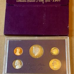 United States Proof Set Coins 