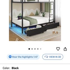 New Full Over Full  Bunkbed