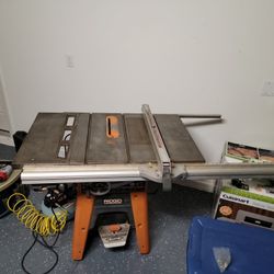 Ridgid Table Saw