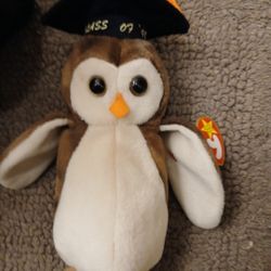 Wise Owl Beanie Baby