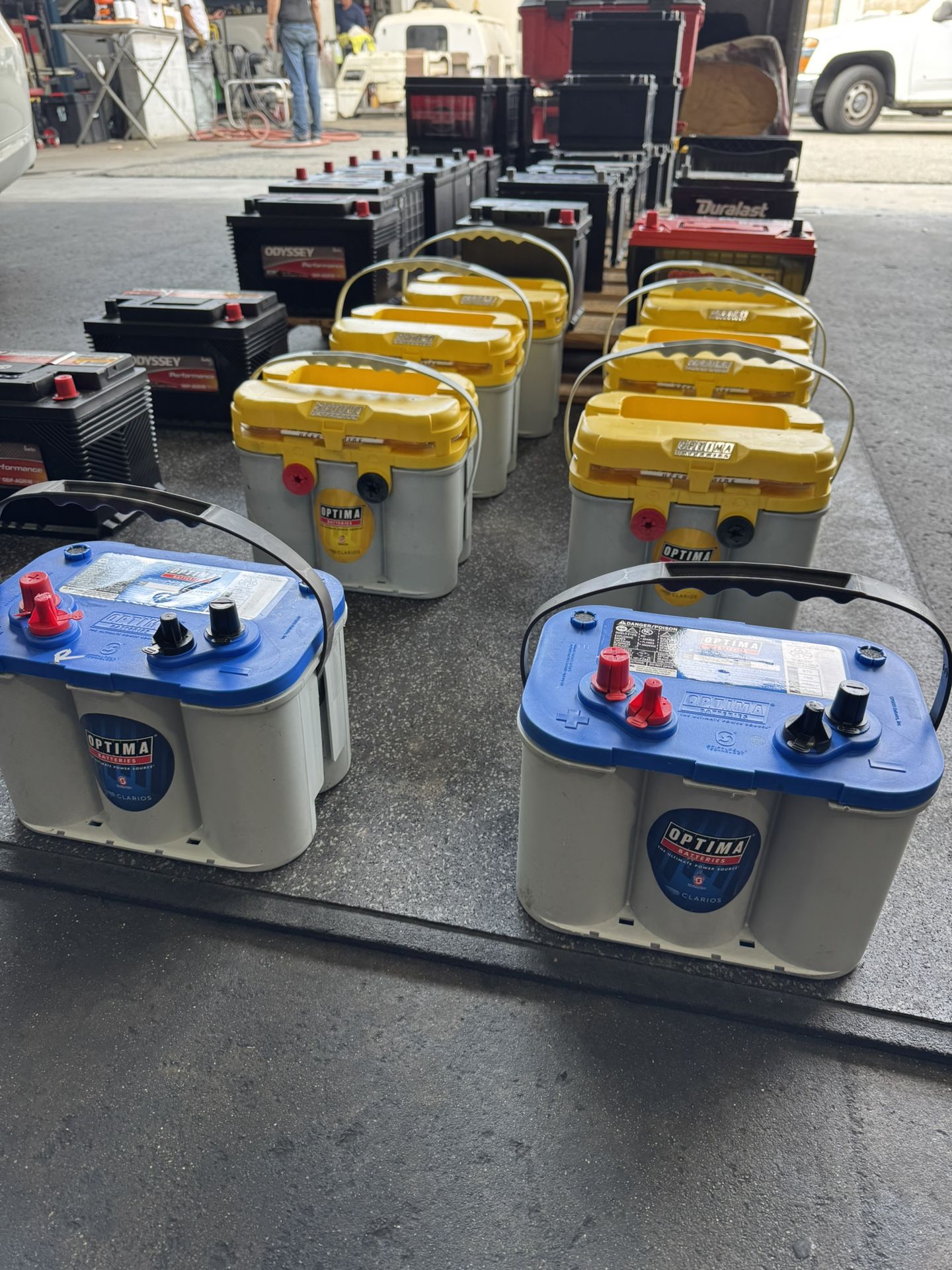 OPTIMA Batteries OPT8014-045 8014-045 D34/78 Yellow Top Dual Purpose car truck Battery.  Bateria Para Carro o Camioneta Model 34 78 Universal with Top