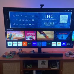 Oled 65 Inch Lg Tv With Govee Led Changing Lights