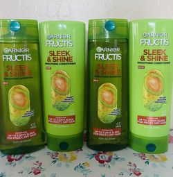 Garnier Fructis Sleek & Shine Shampoo and Conditioner