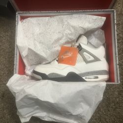 Air Jordan 4s “White Cement” 