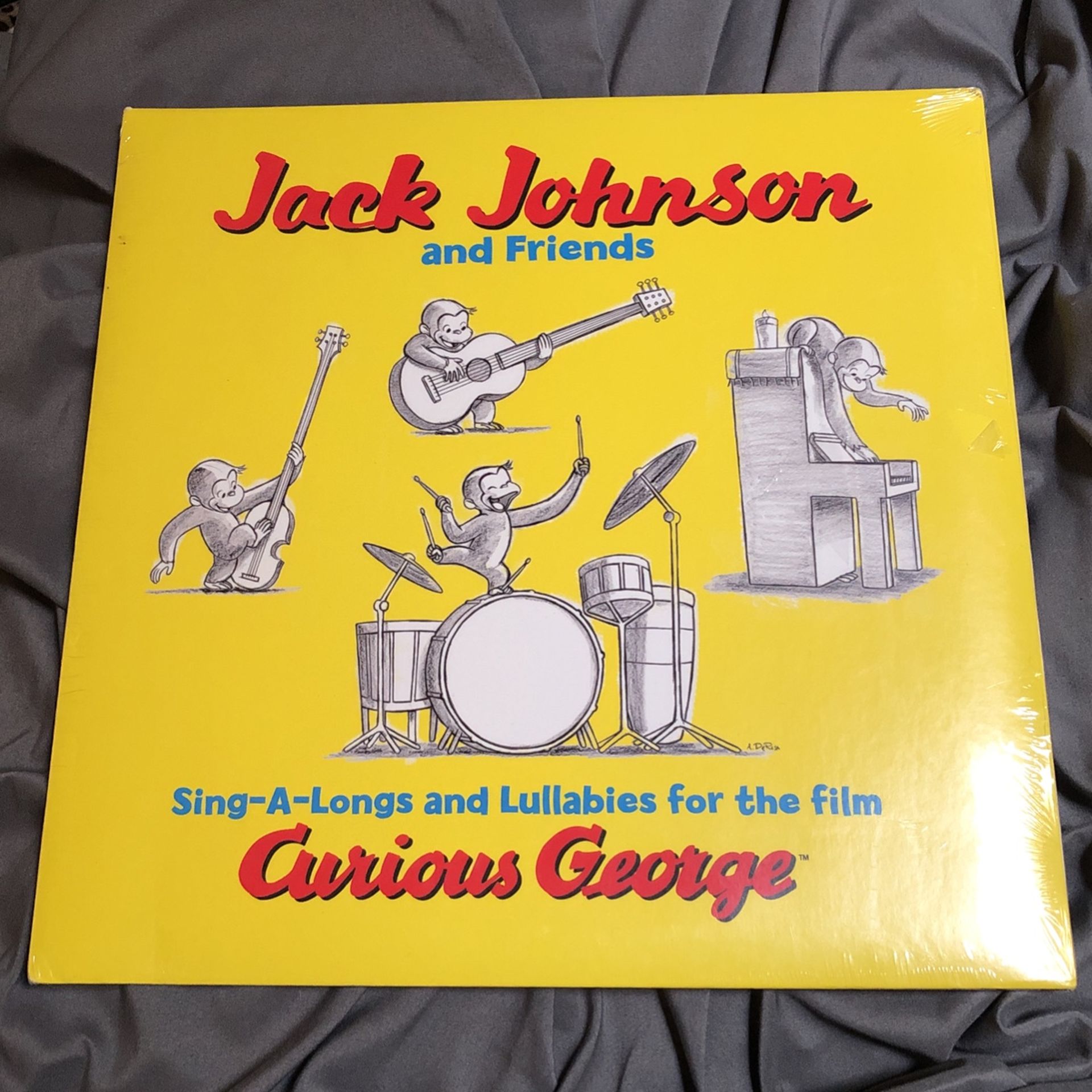 Jack Johnson And Friends Curious George Vinyl Record