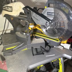 Ryobi Table Saw And Miter Saw 