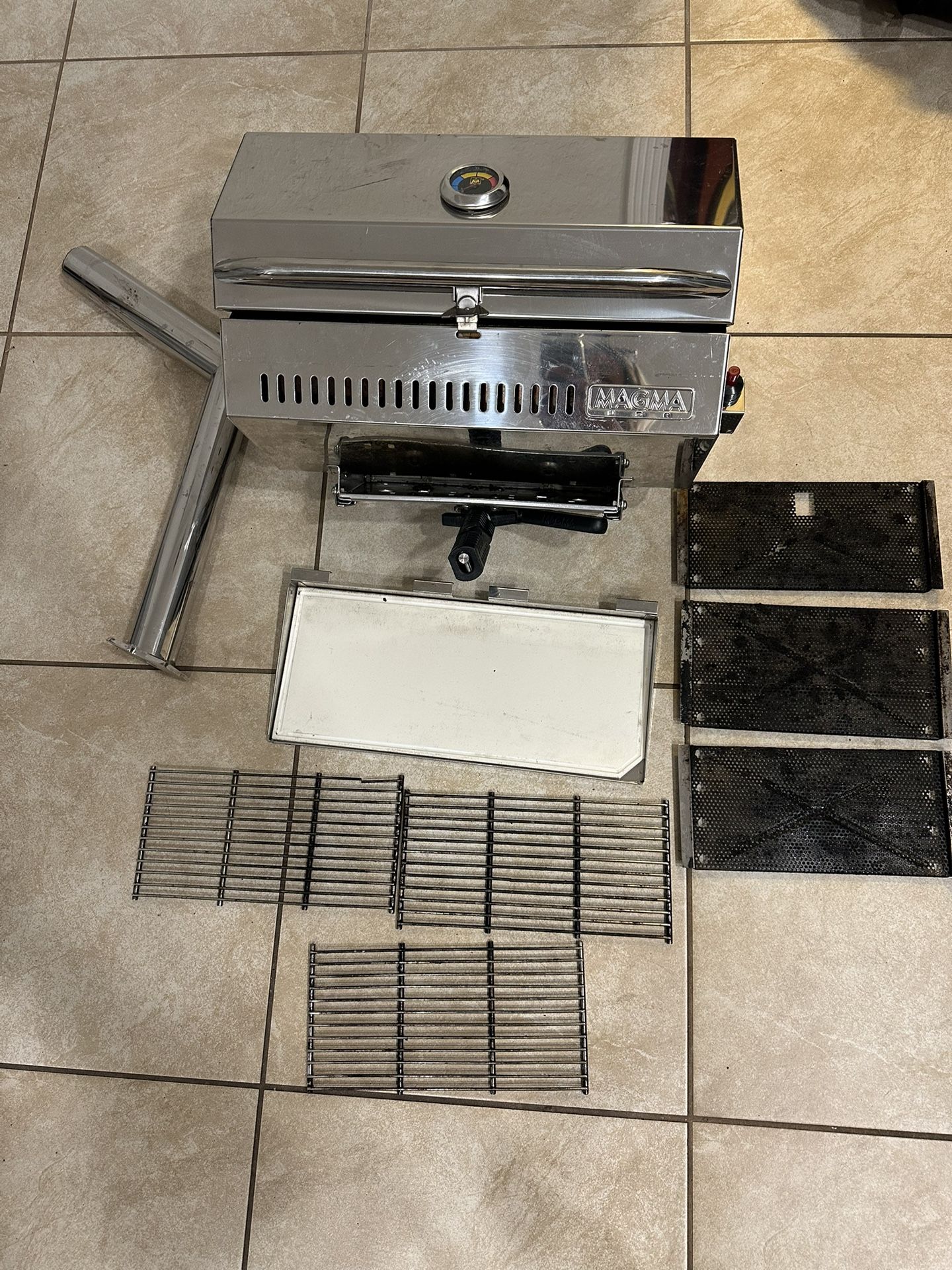 Magma Portable Propane Gas Grill Marine/boat