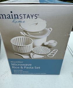 Microwave Rice & Pasta Set Cooker