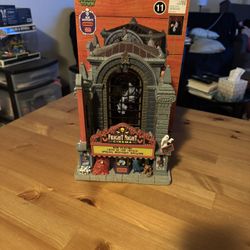 Lemax Spooky Town Fright Night Cinema 