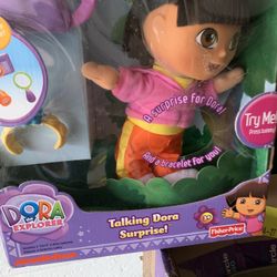 New In Sealed Box! Cute Dora The Explorer Doll