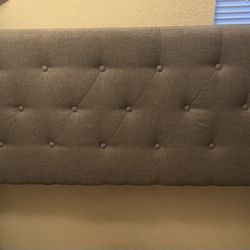 Grey Headboard for Full Size Bed