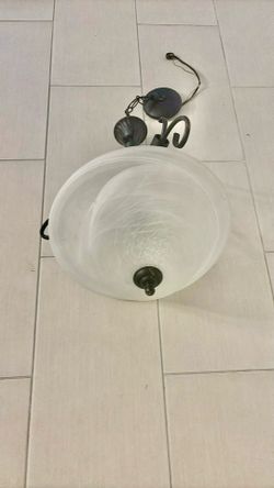 Small chandelier size 31” long