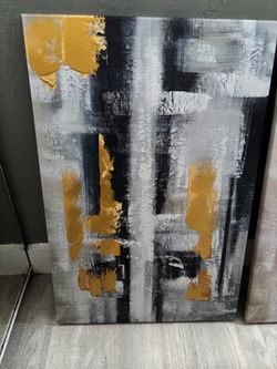 Two pieces of artwork