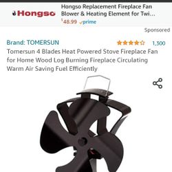 Heat Powered Stove Fan
