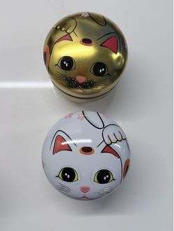 Japanese tea storage cans like new