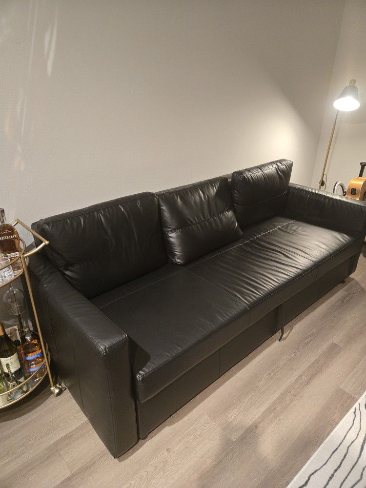 Black Couch (Sleeper Sofa)