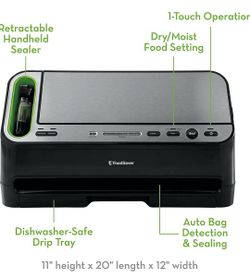 Brand New 2 In 1 Food saver Vacuum Sealer
