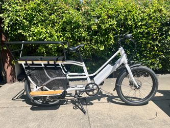 Electric cargo bike and accessories