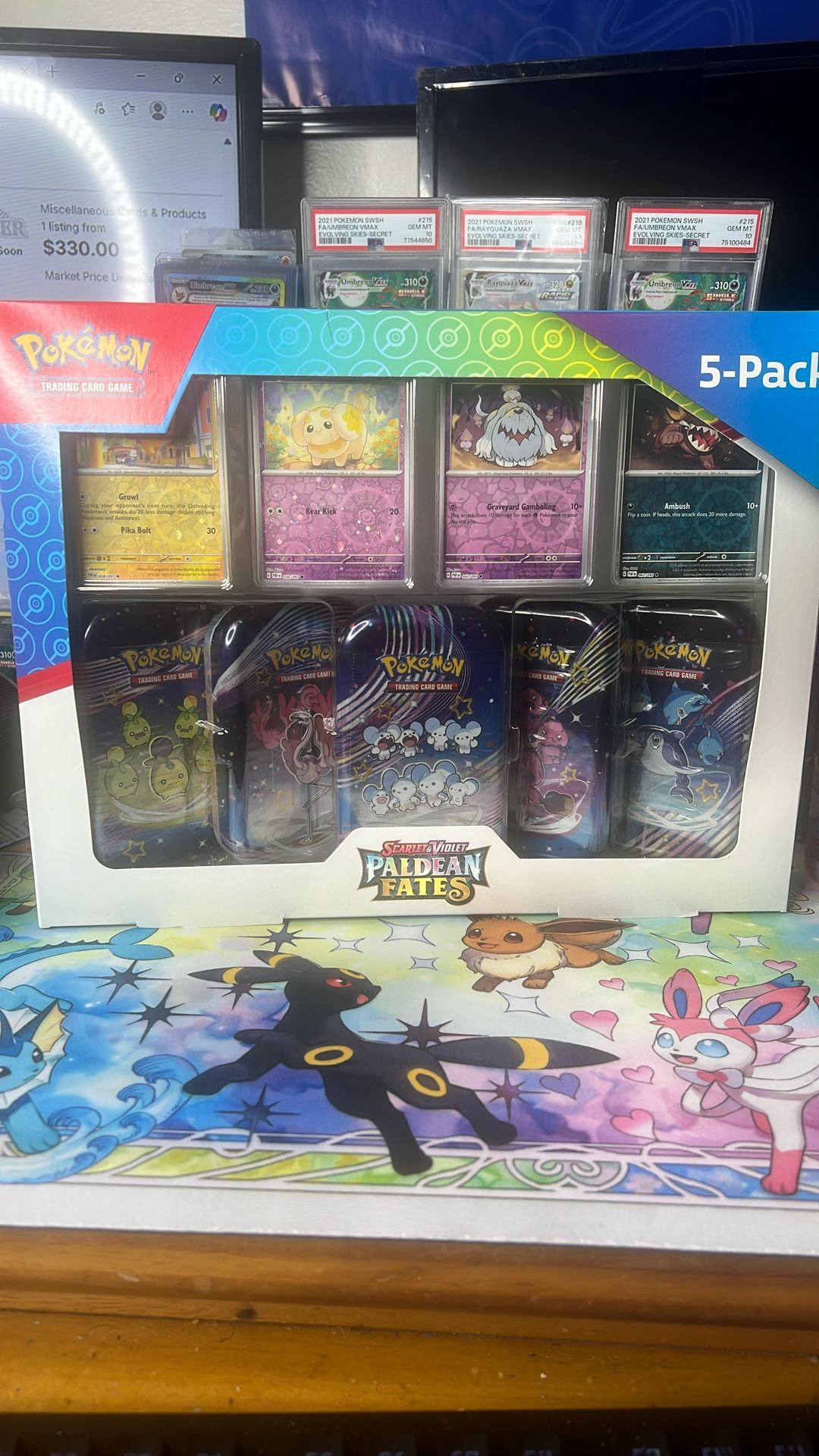 Costco Mini Tins Paldean Fates