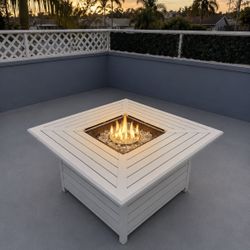 Outdoor Firepit Table 