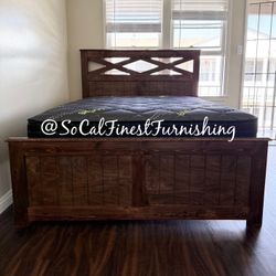 Queen Bed And Mattress 