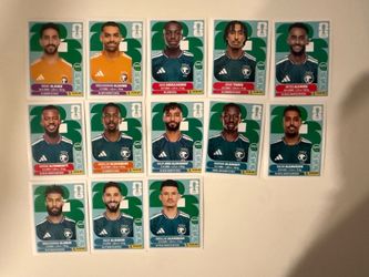 2026 Panini World Cup Saudi Arabia Stickers Pack
