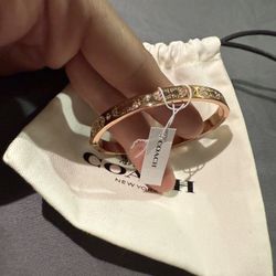 Coach Bracelet Rose Gold