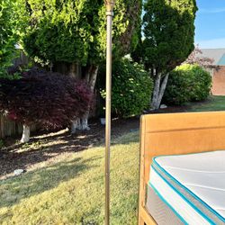 Vintage Brass Floor Lamp