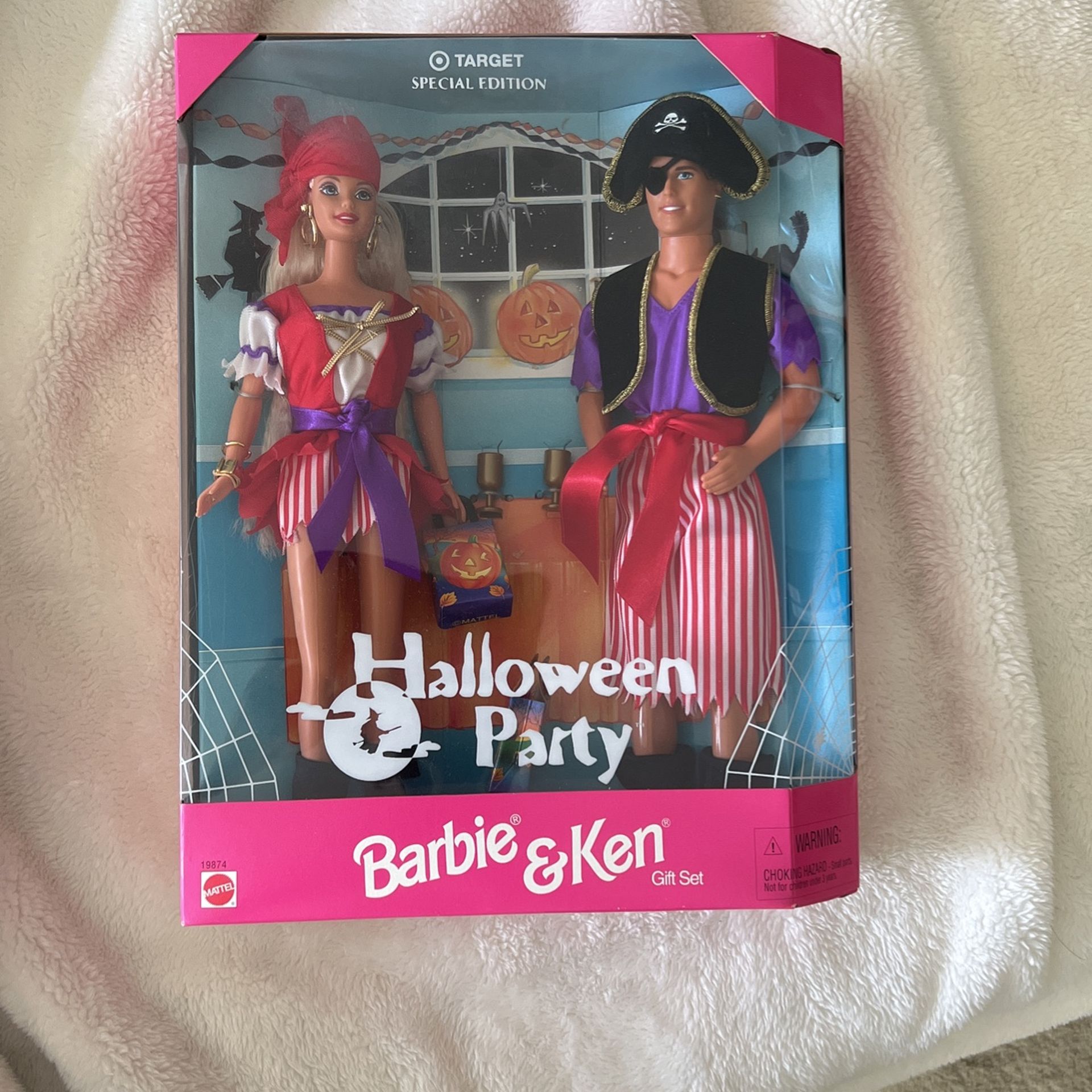 Halloween Party Barbie Ken Set