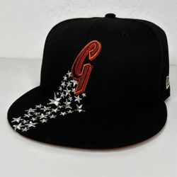 San Francisco Giants New Era Black Meteor 59FIFTY Fitted Hat
