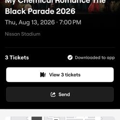 My Chemical Romance Tickets - Nashville
