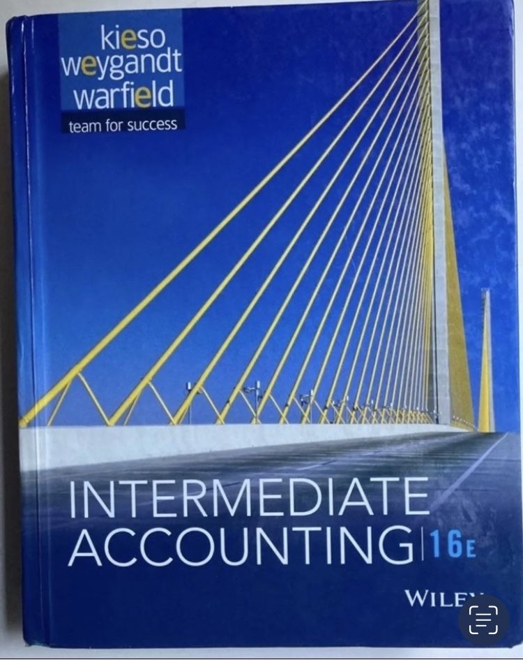 Intermediate Accounting Book, Wiley