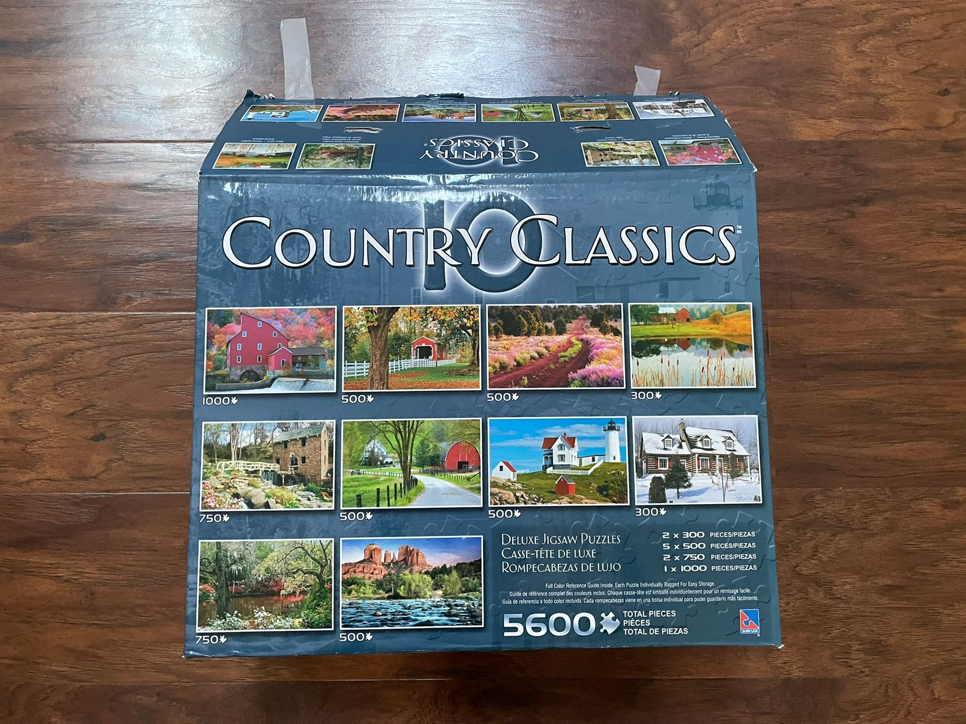 10 Country Classics Puzzles NEW 300, 500, 1000 Pieces